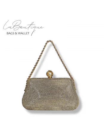 LB ABİYE ÇANTA 25-007 GOLD