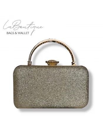 LB ABİYE ÇANTA 25-015 GOLD