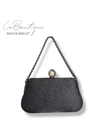 LB ABİYE ÇANTA 25-017 SİYAH