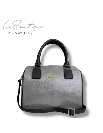 LB ÇANTA 2508 RUGAN GRİ SİYAH