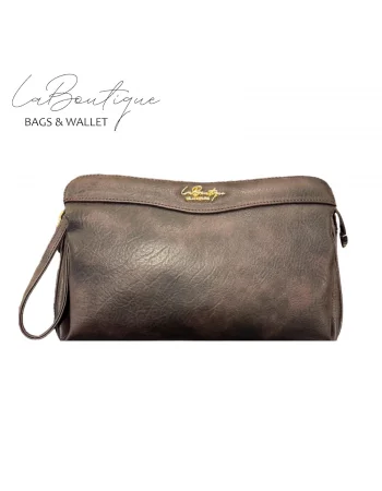 LB ÇANTA - 2106 - LB/ACI KAHVE