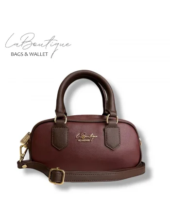 LB ÇANTA 6118 VİŞNE/KAHVE