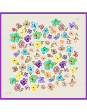 VEGAN BURSA İPEĞİ 1649 - 03 - 90X90