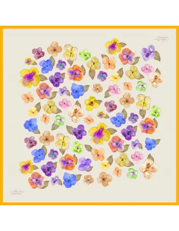 VEGAN BURSA İPEĞİ 1649 - 08 - 90X90