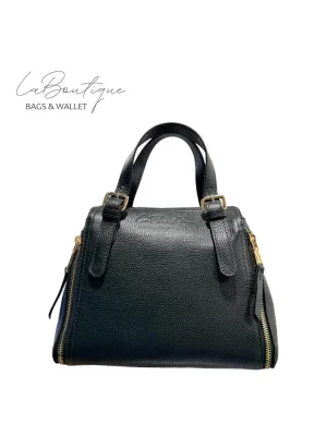 %100 DERİ LB ÇANTA D-2002-ZÜMRÜT