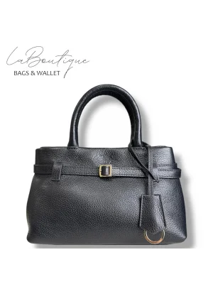 %100 DERİ LB ÇANTA D-2750 SİYAH