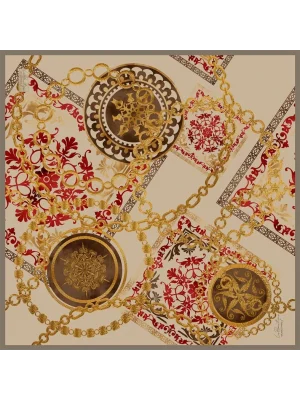 2383-10 TWIL İPEK 90X90