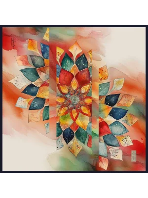 2722-01 SURA İPEK 90X90