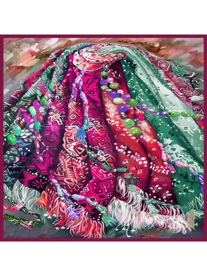 2721-02 SURA İPEK 90X90