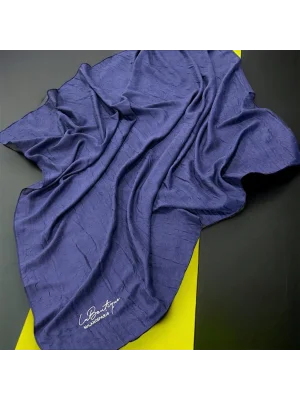 BE HAPPY EŞARP GECE MAVİ