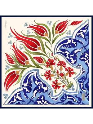 GÜZ | YAZ SERİNLİĞİ EŞARP 2202-01 90X90