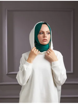 HERBAL BİTKİSEL EŞARP ZÜMRÜT YEŞİLİ