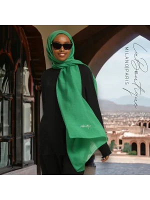 HERBAL BİTKİSEL ŞAL YEŞİL ELMA - 70X190