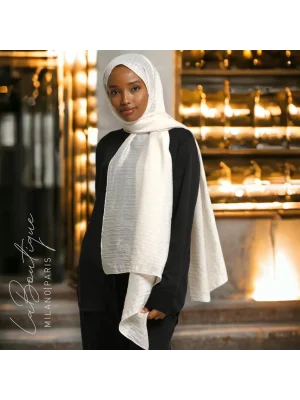 HERBAL BİTKİSEL ŞAL EKRU - 70X190