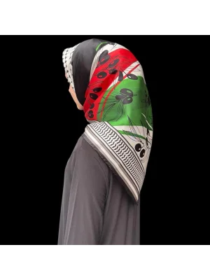 KEFİYE EŞARP F102 90X90 SOFT PAMUK