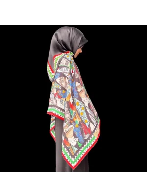 KEFİYE ŞAL F112-04 70X190 HERBAL/BİTKİSEL