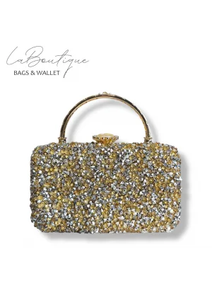 LB ABİYE ÇANTA 25-004 GOLD