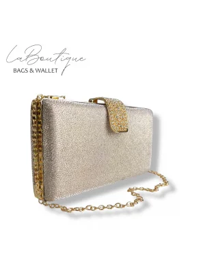 LB ABİYE ÇANTA 25-010 GOLD