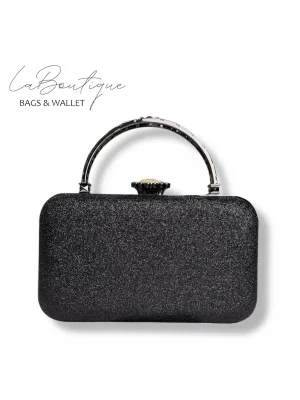 LB ABİYE ÇANTA 25-015 SİYAH