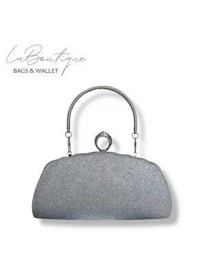 LB ABİYE ÇANTA 25-016 GÜMÜŞ