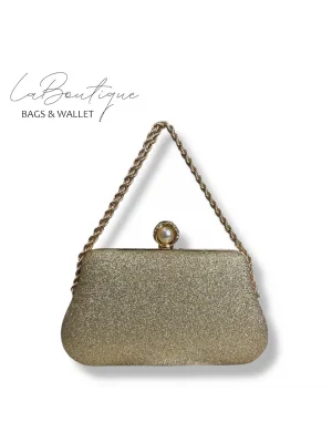 LB ABİYE ÇANTA 25-017 GOLD