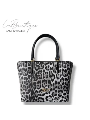 LB ÇANTA 5708 LEOPAR GRİ