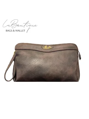 LB ÇANTA - 2106 - LB/ACI KAHVE