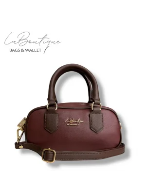 LB ÇANTA 6118 VİŞNE/KAHVE