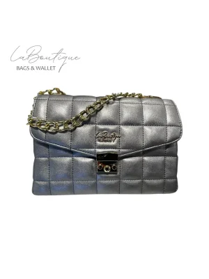 LB ÇANTA 9807 GÜMÜŞ