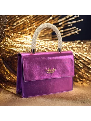 LB ÇANTA 7134 İNCİLİ/ABİYE LİLA