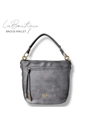 LB ÇANTA 9018 GRİ