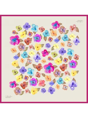 VEGAN BURSA İPEĞİ 1649 - 10 - 90X90