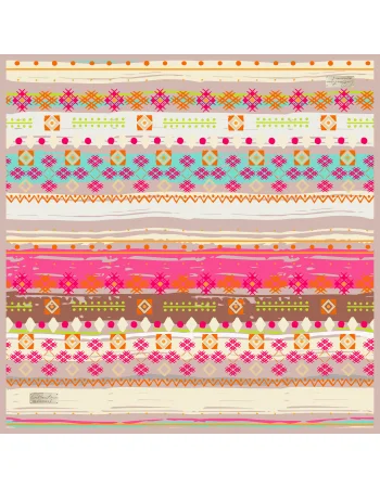 VEGAN BURSA İPEĞİ 1812 - 01 - 90X90