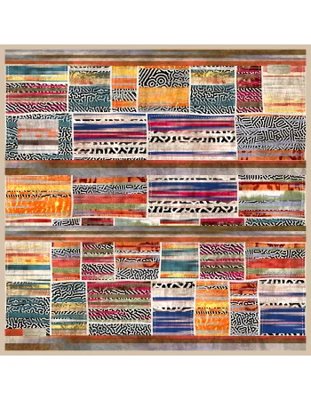 VEGAN BURSA İPEĞİ 1843 - 07 - 90X90