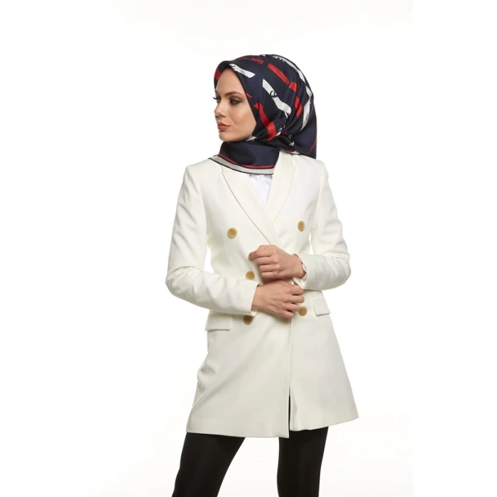 NOSTALJİ PAMUKLU EŞARP 3128 - 01 - 95X95