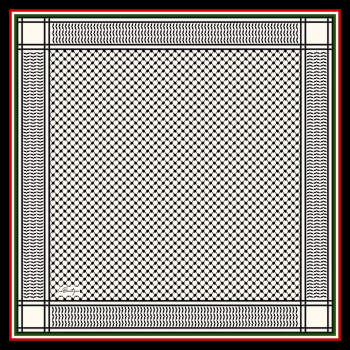 KEFİYE EŞARP F117 90X90 HERBAL/BİTKİSEL