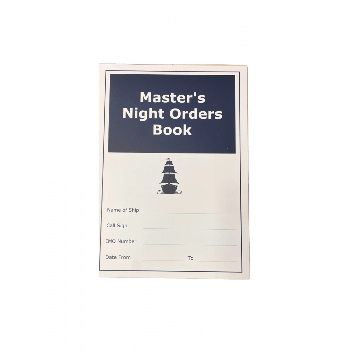 Master Night Order Book (İngilizce)
