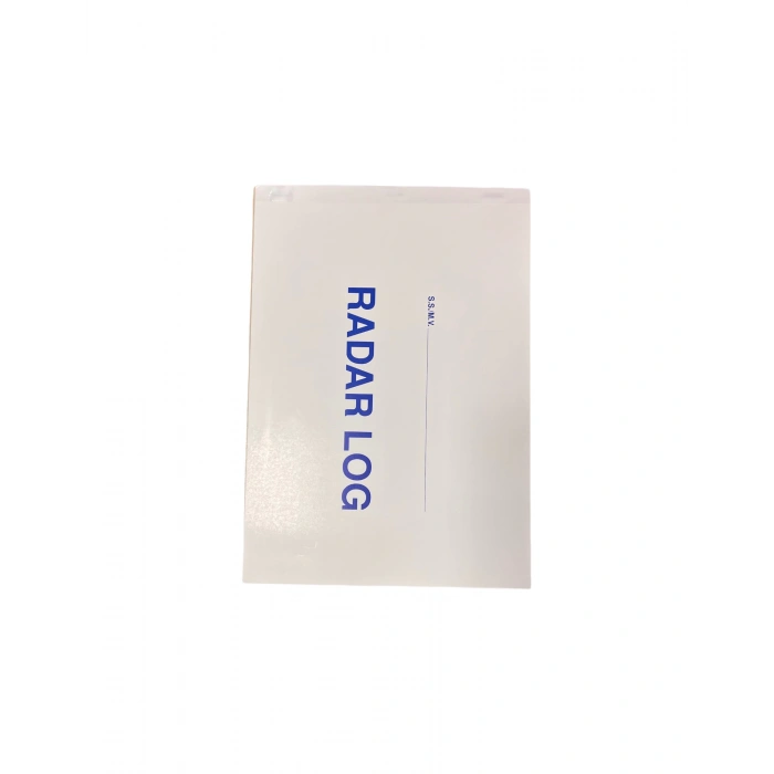 Radar Log & Maintenance Record Book (Part 1 and Part 2 for Tankers) (İngilizce)