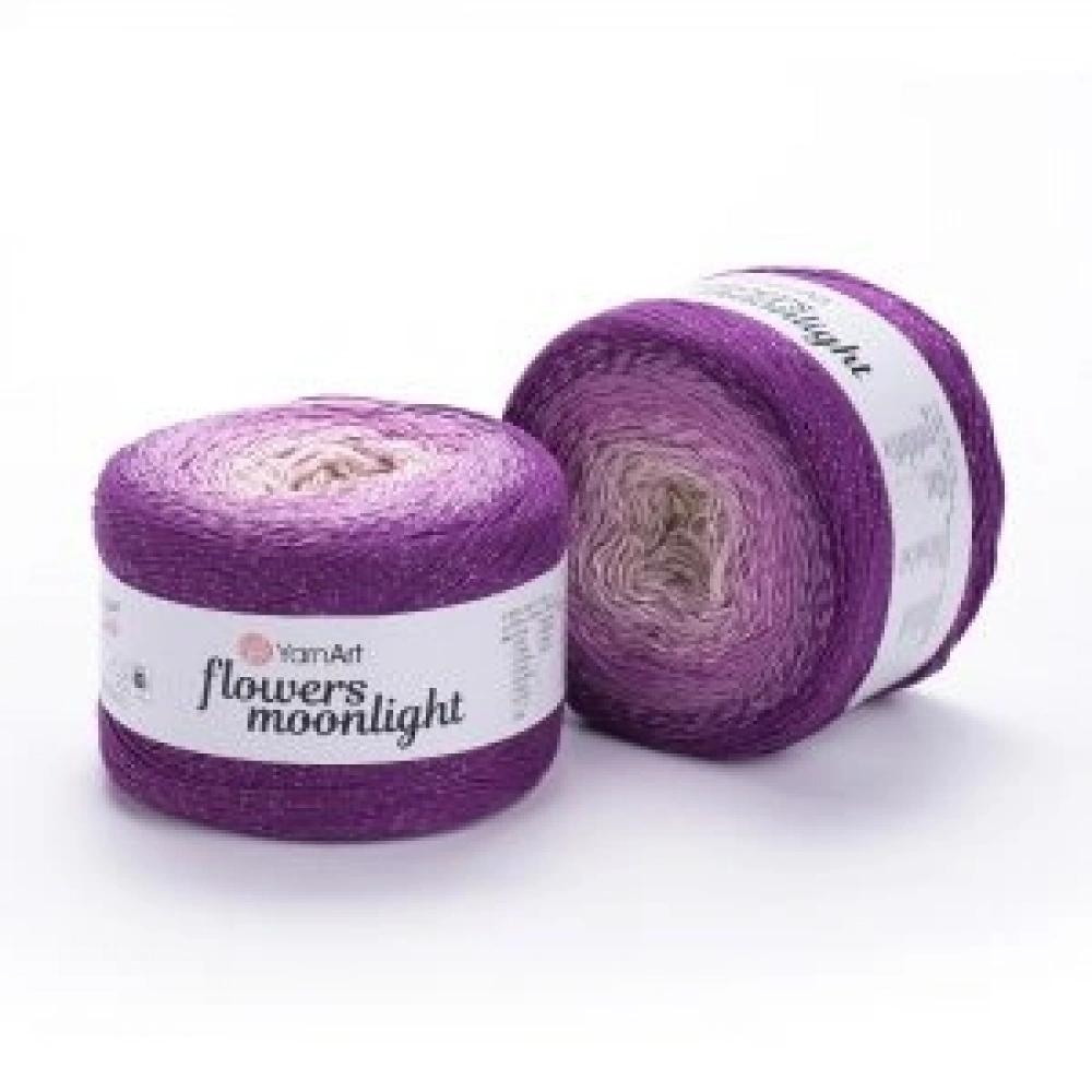 Yarnart Flowers Moonlight Renkli Koton Yazlık El Örgü İpi 3272