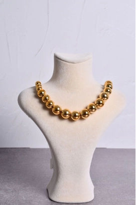 Gold Boncuk Model Marka Kolye