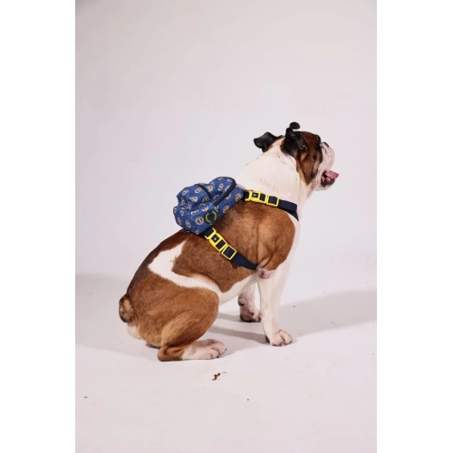 Fenerbahçe Lisanslı Köpek Goğüs Tasması, Çantalı Köpek Tasması