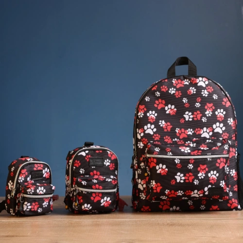 Pawlook & Human – Sırt Çantası – Kırmızı Pati