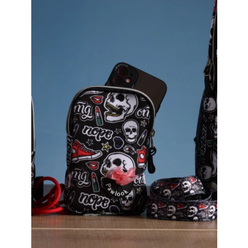 Pawlook & Human – Telefon Çantası Skull