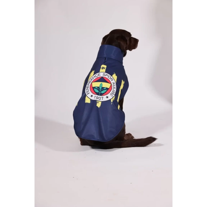 Fenerbahçe Lisanslı Köpek Yağmurluğu