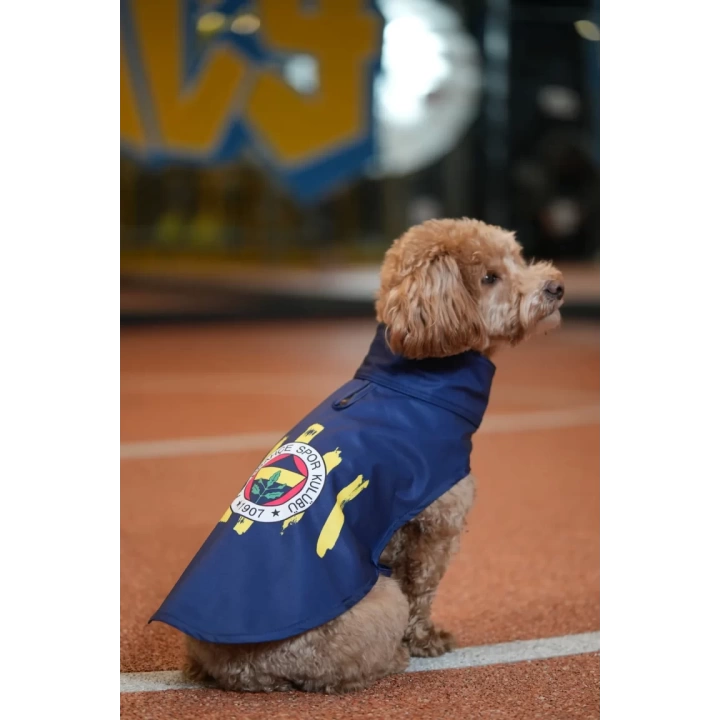 Fenerbahçe Lisanslı Köpek Yağmurluğu