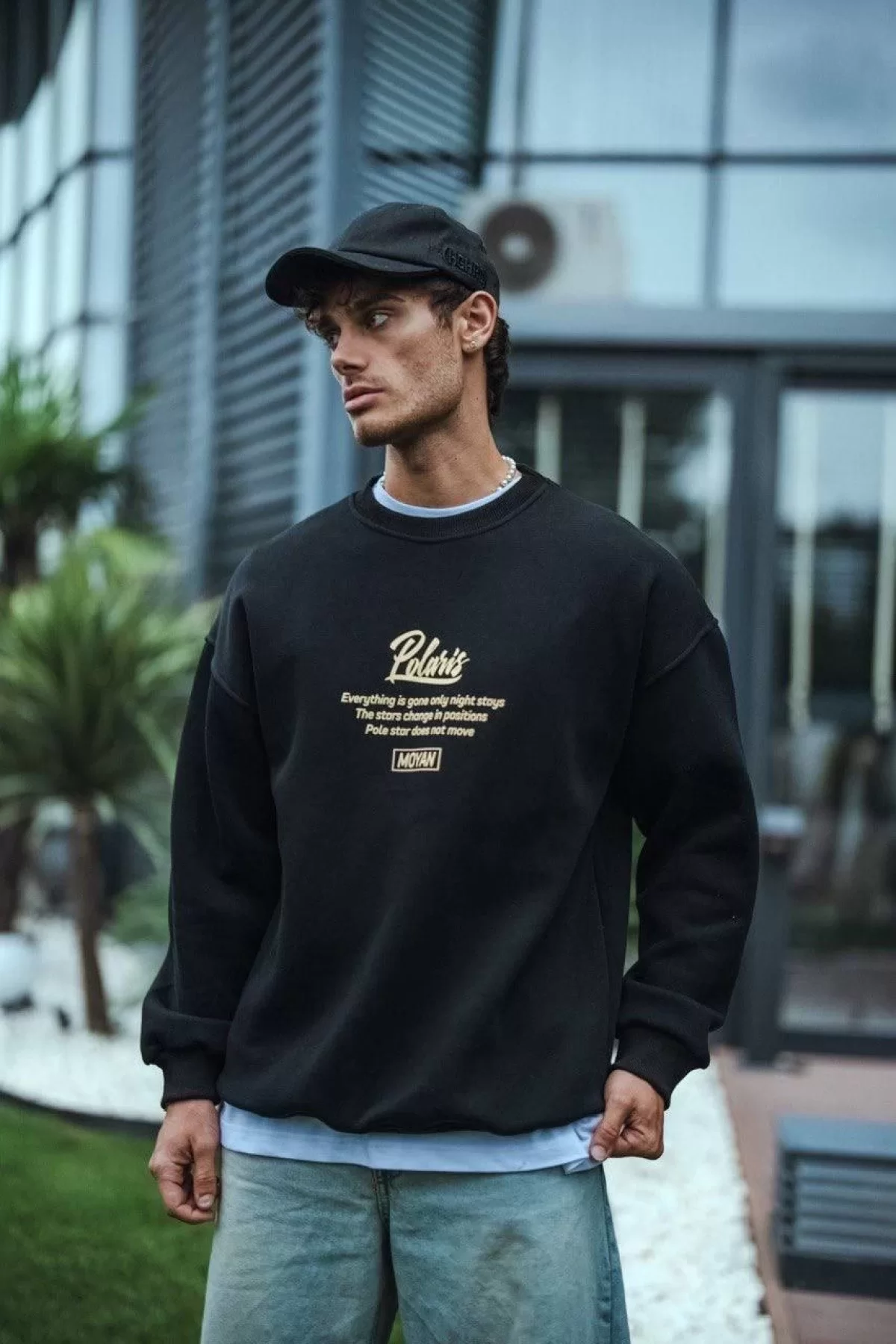 Üç İplik Ön Ve Arka Baskılı Toptan SweatShirt