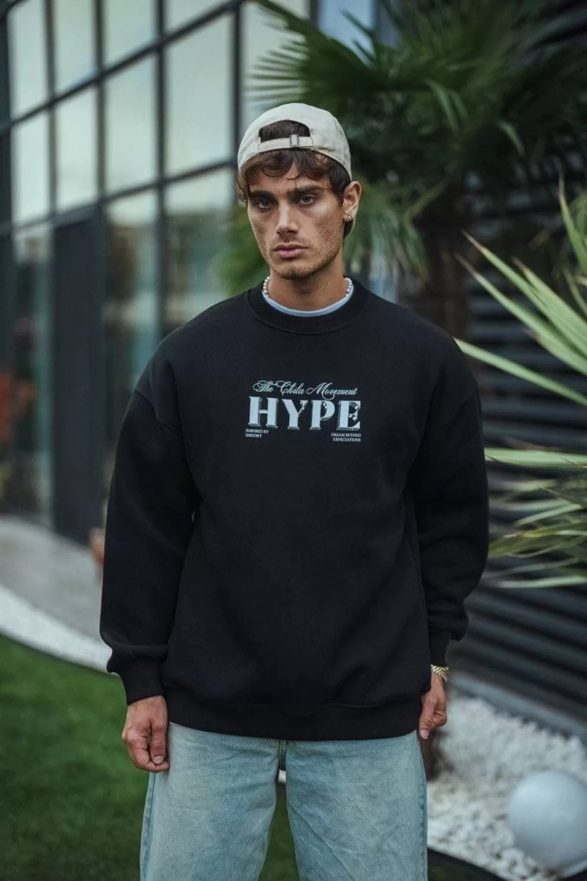 Bisiklet Yaka Toptan Baskılı SweatShirt