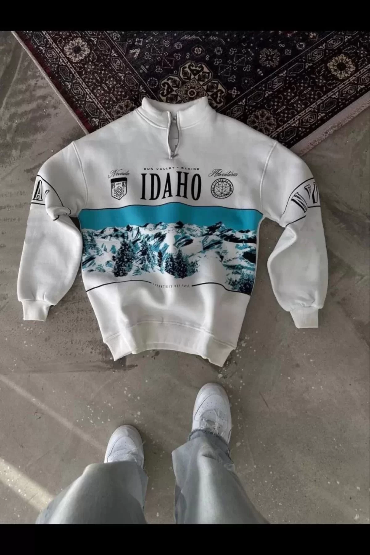 Kadın Yarım Fermuarlı Toptan SweatShirt