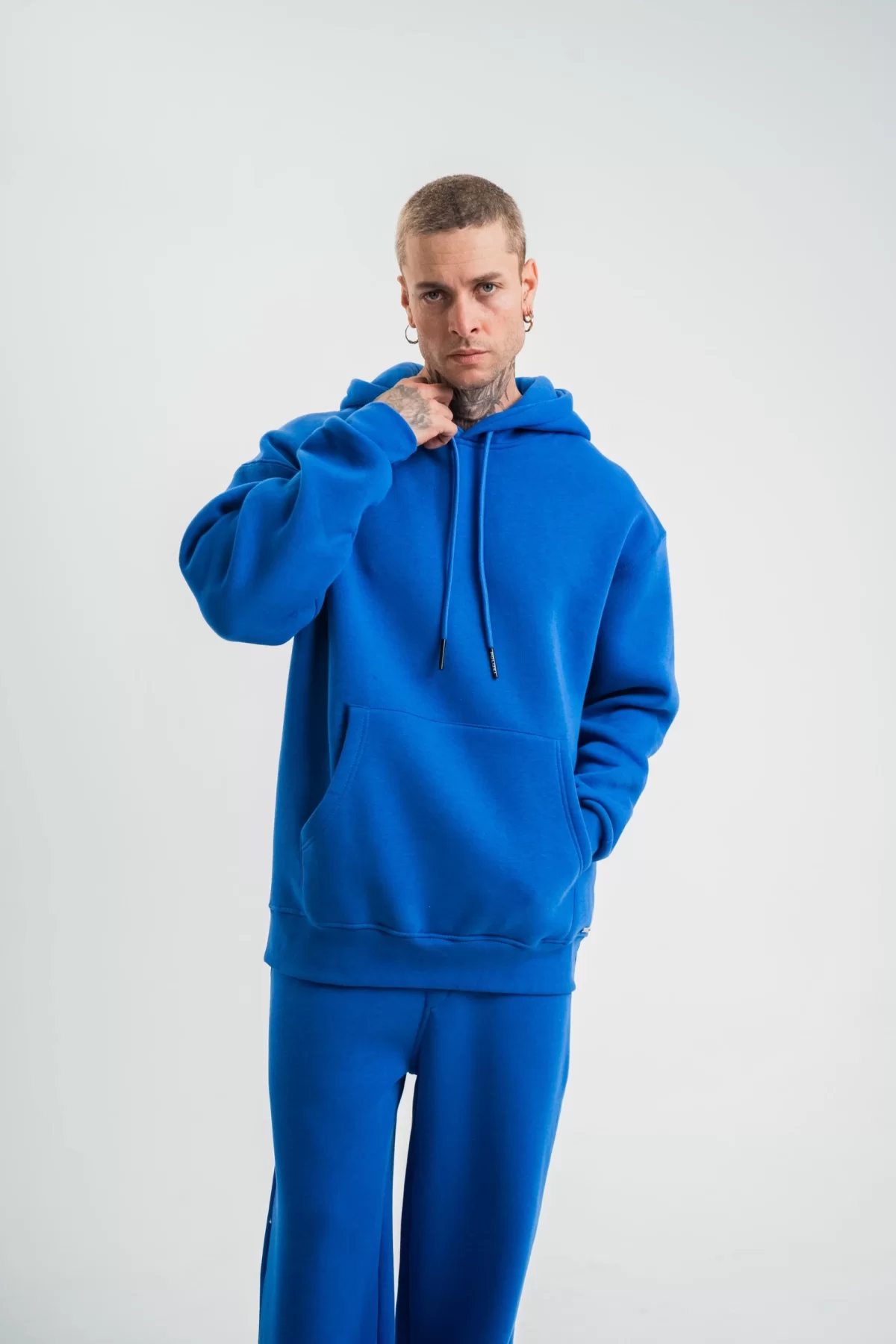 Üç İplik Kışlık Toptan Basic SweatShirt