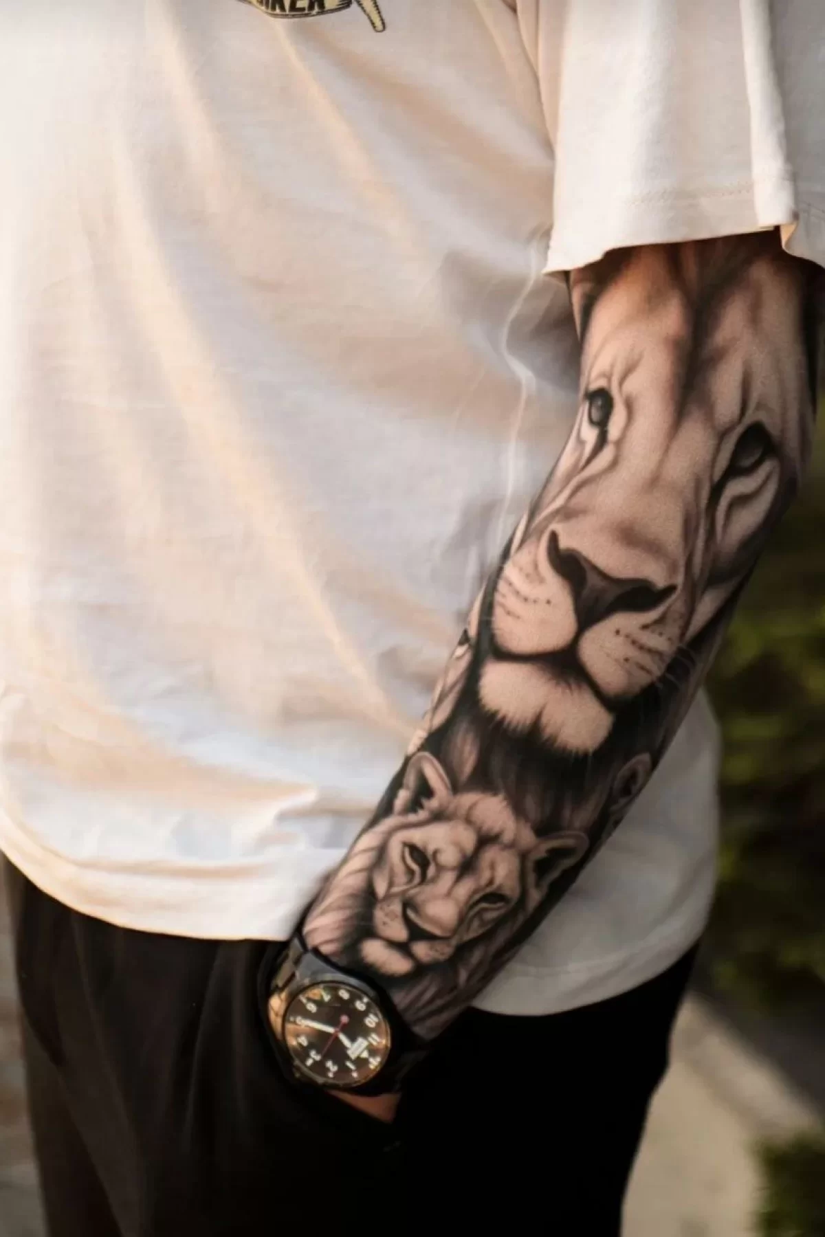 Toptan Giyilebilir 3D Baskı Desenli Kol Dövmesi Tatto Sleeves